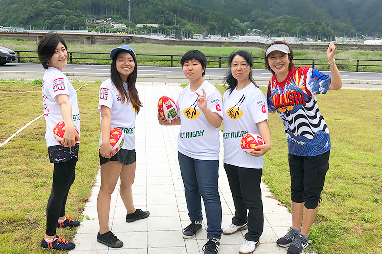 ラグビー体験でゴルフが上達する?新しい指導の考え方