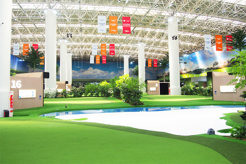 ゴルフゾンの巨大インドアゴルフ場「CITY GOLF」＠中国天津市を体験してみた
