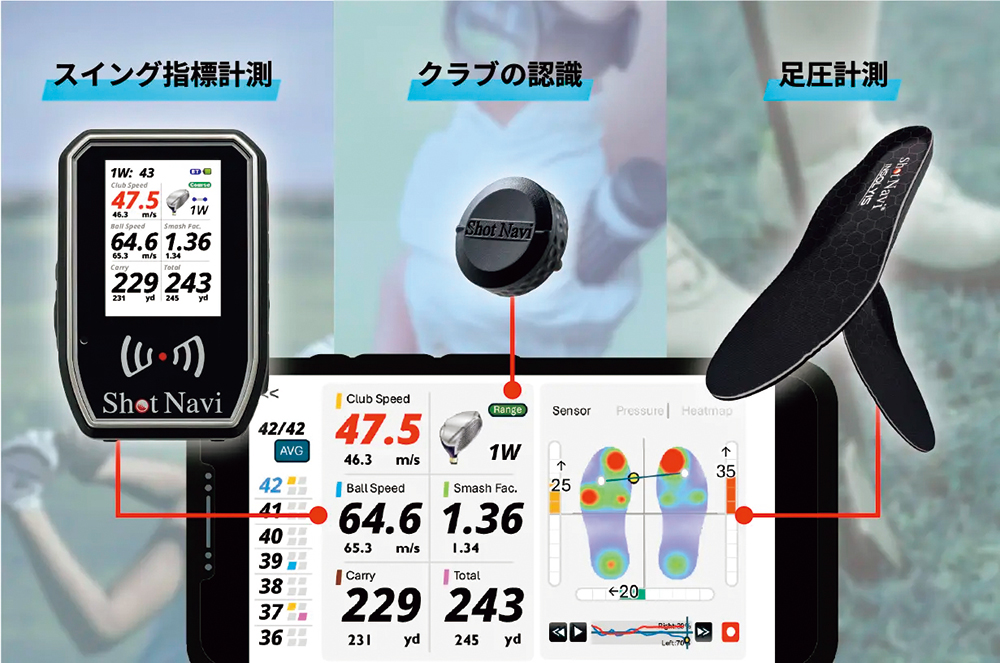 次世代センサーで実現する 新・ゴルフトレーニング 『Shotlyzer』『Insolyis』『Shot Tracker』