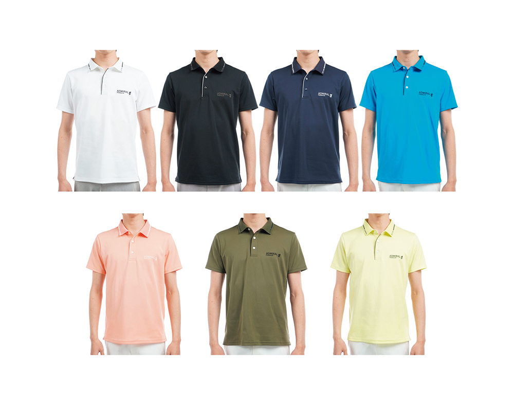 「Admiral GOLF」から新素材「カラタッチ」を使った超快適ゴルフウェア発売