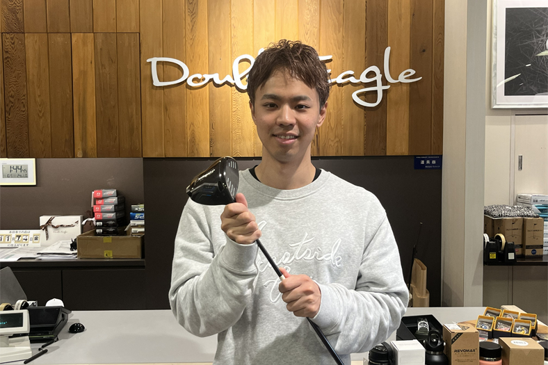 マイカスタム第31回【ダブルイーグル恵比寿店】15年ぶりの復活ゴルファーに薦めた数年後を見据えたオーバースペック