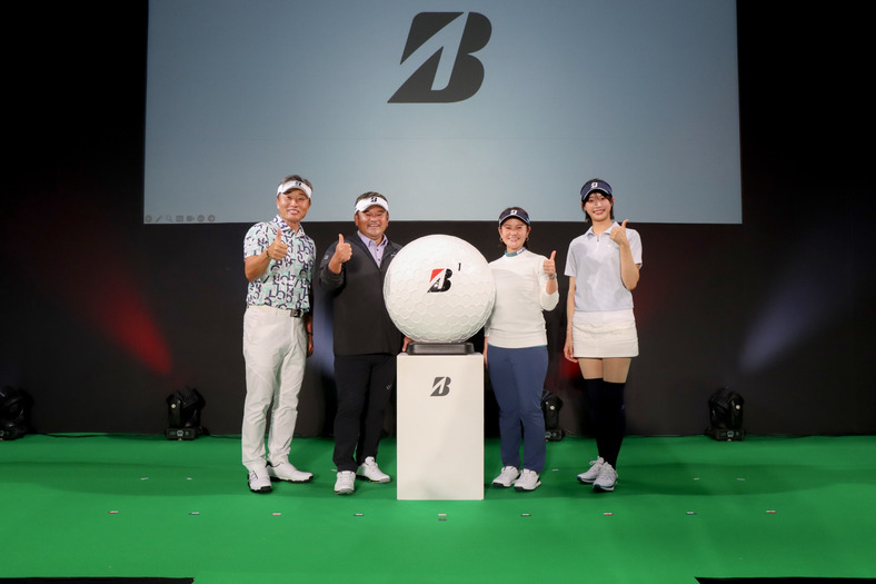 宮里藍・聖志が語る“ギア進化”とゴルフの未来。ブリヂストンゴルフがジャパンゴルフフェアでスキルアップ体験ブース