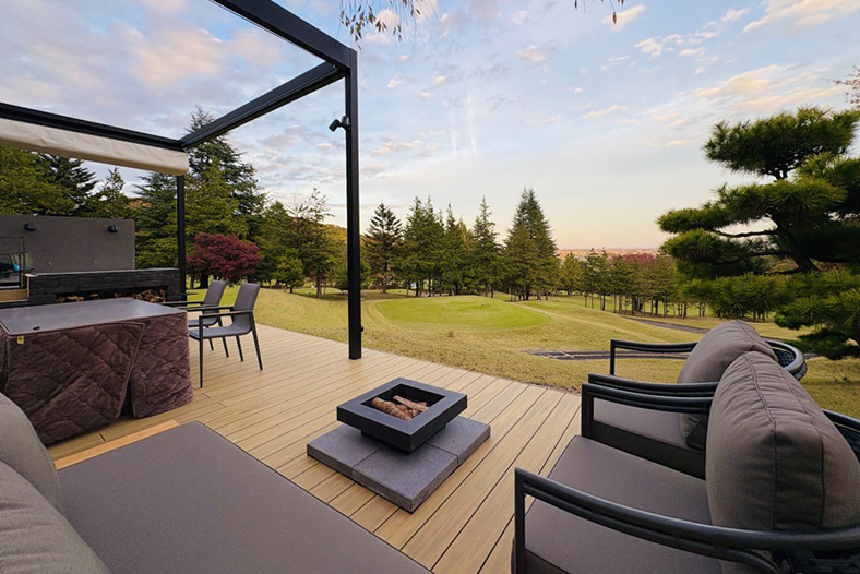 ゴルフコースに泊まる贅沢　 1日1組限定の宿泊施設『FAIREAT』誕生