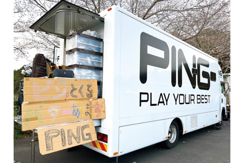 ツアーサポートの舞台裏を見る! PINGのパターフィッティング調整!! 佐久間朱莉のパターオフセット調整 ビーヒット代表 長瀬貞之