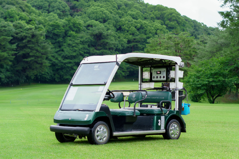 ブリヂストンカンツリー倶楽部が冷房カート40台を導入