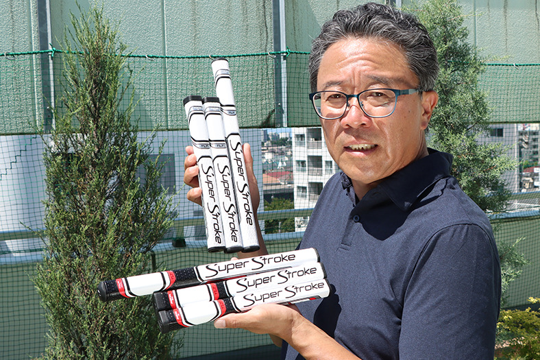 ゼロトルク向け『スーパーストロークTLT』を普通のパターに装着してみた！